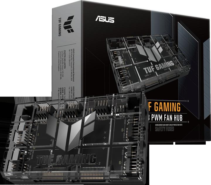 Produktbild ASUS Lüfter TUF GAMING ARGB PWM FAN HUB (6 Lüfter)
