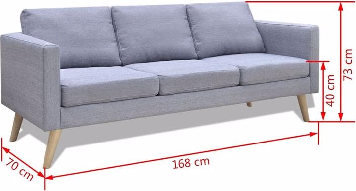 Immagine prodotto VidaXL Canda (3 posti)