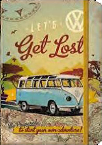 Produktbild Nostalgic-Art Merchandising Notizbuch A5, Let's Get Lost (A5, Gepunktet, Harter Einband)