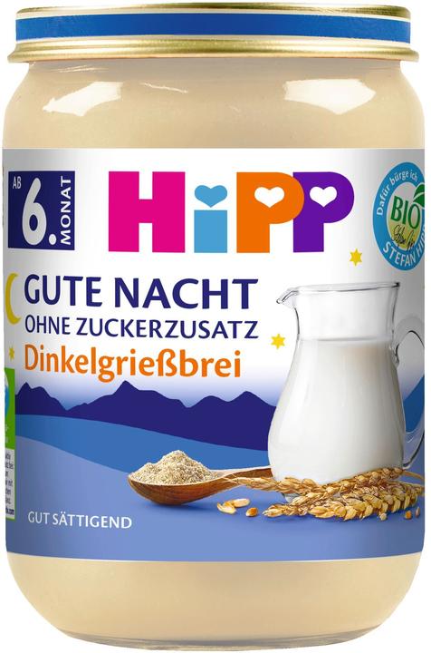 Image du produit Hipp Bonne nuit bio (190 g)