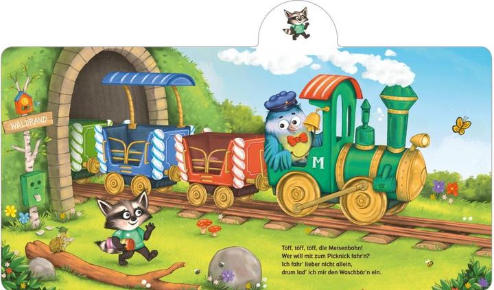 Produktbild Demel:Töff, töff, töff, die Meisenbahn (Deutsch, Igor Lange, Anni Demel, 2024)