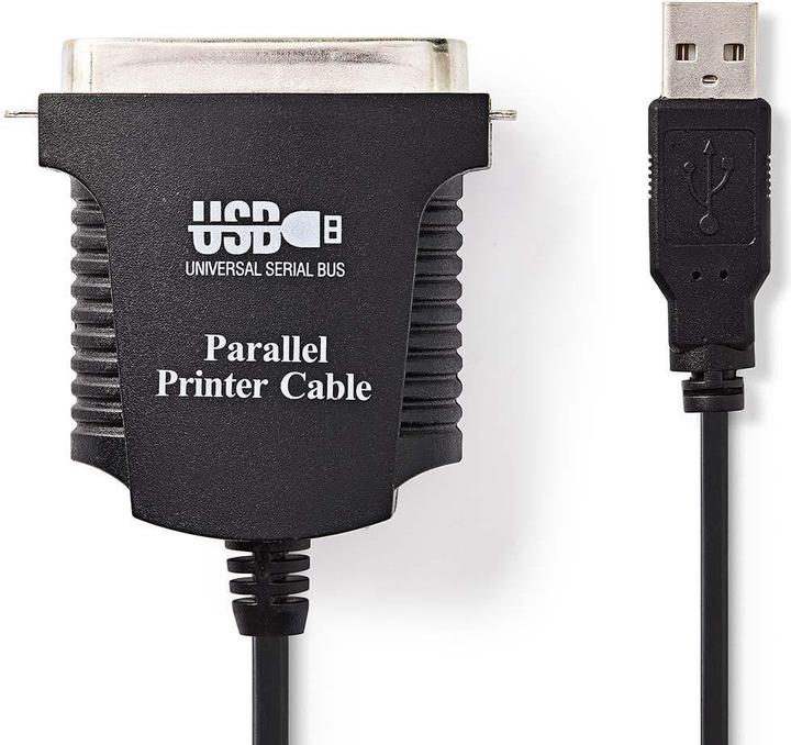 Immagine prodotto Nedis Cavo stampante Centronics spina USB A - 3 pezzi (2 m, USB 2.0)