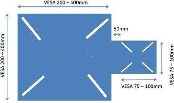 Produktbild Audioraq VESA Adapterplatte für PC (Adapter- / Montageplatten)