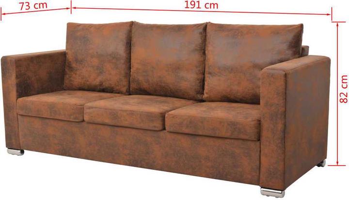 Produktbild VidaXL Marvella (3-Sitzer)