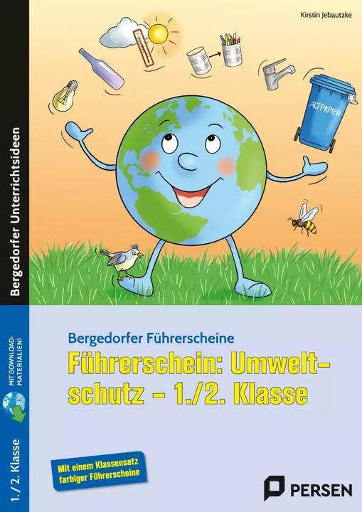 Actual product image Führerschein: Umweltschutz - 1./2. Klasse (German, Kirstin Jebautzke, 2022)
