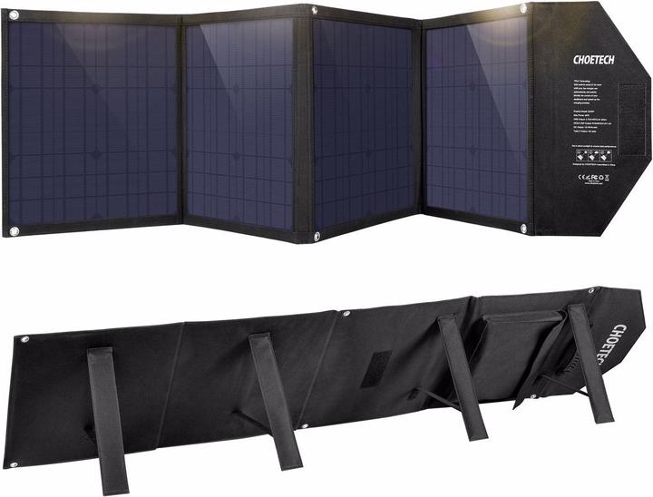 Choetech chargeur solaire (80 W, 3.90 kg)