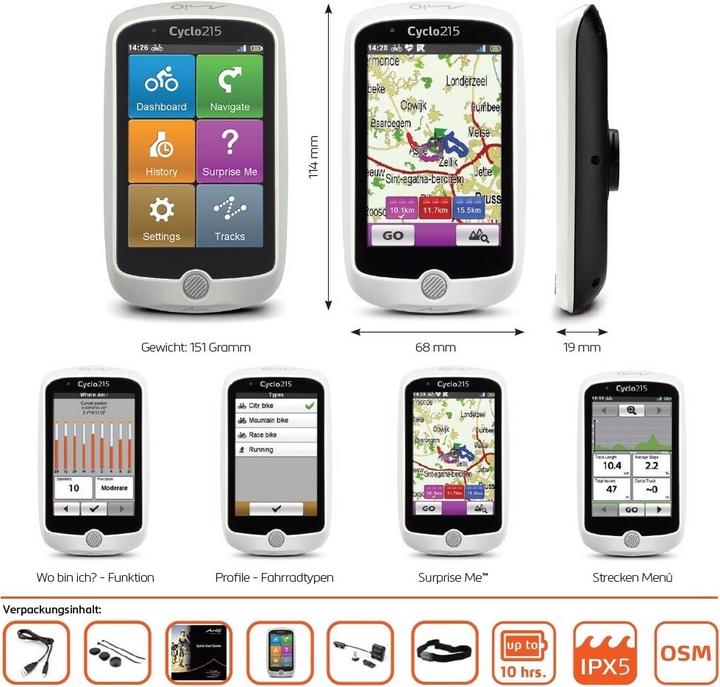 Actual product image Mio Cyclo 215 HC