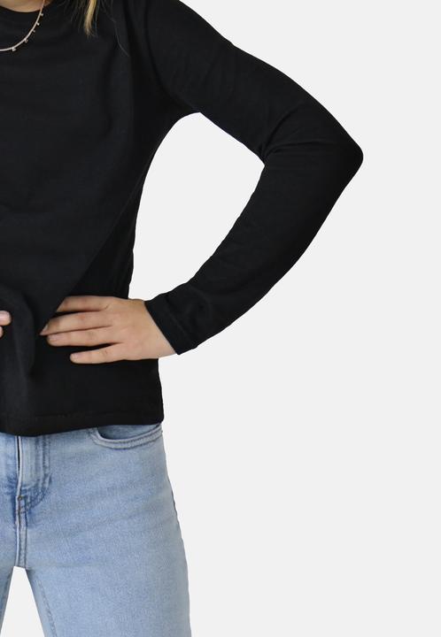 Actual product image Only Plain top with long sleeves (110)