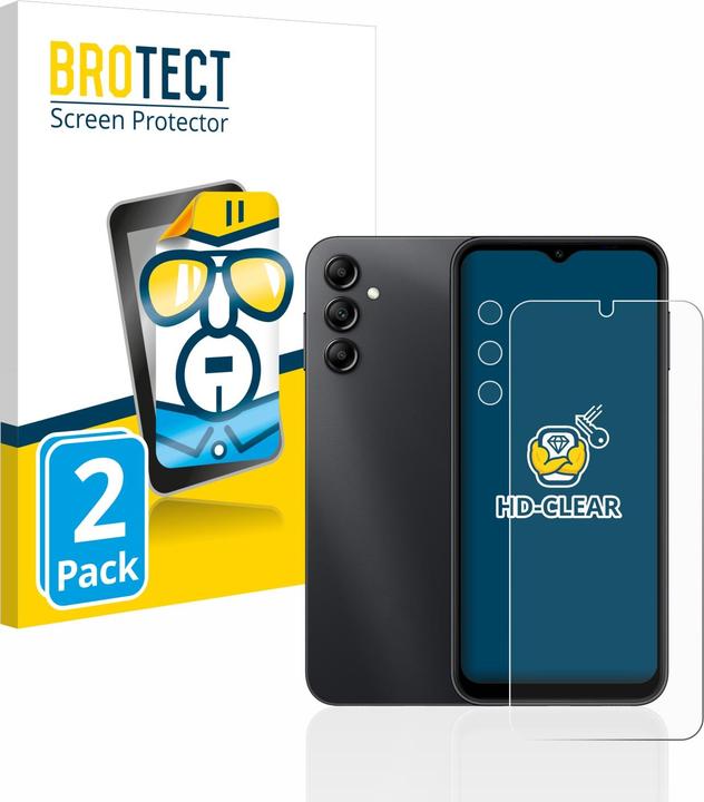 Immagine prodotto BROTECT Pellicola Trasparente (2 Pezzo/i, Samsung Galaxy A14)