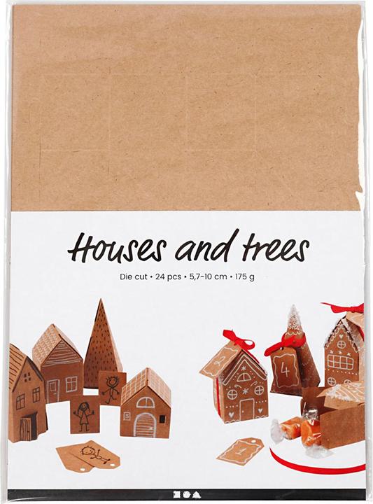 Produktbild Creativ Company Houses and trees