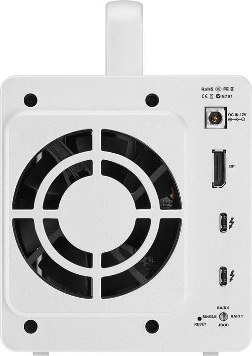 Image du produit Terramaster LE CHARIOT 2BAY TD2-Thunderbolt 3 RAID 0/1/JBOD/single (2.5", 3.5")