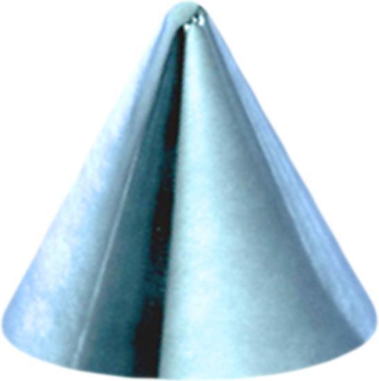 Star Piercing Cone hellblau (ohne Messing, Titan G23)
