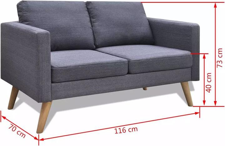 Immagine prodotto VidaXL Canda (2 posti)