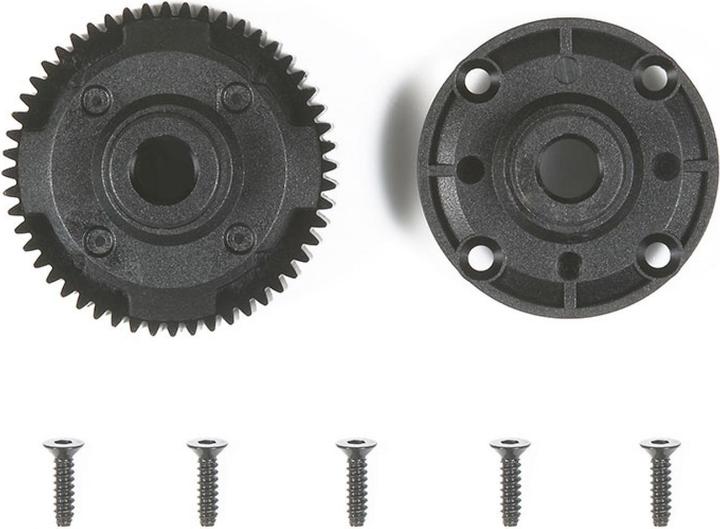 Produktbild Tamiya TA06 Kegelrad-Diff.-Gehäuse 52 Z.hinten
