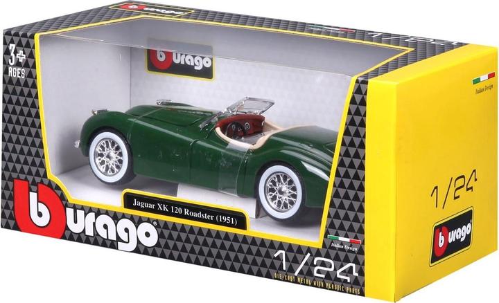 Image du produit Bburago 18-22018 - Jaguar XK 120 Roadster (1951) vert foncé - 1:24