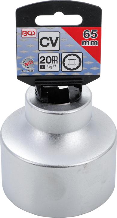 Actual product image BGS Socket, 12-Point 20 mm (3/4") Drive 65 mm (65 mm)