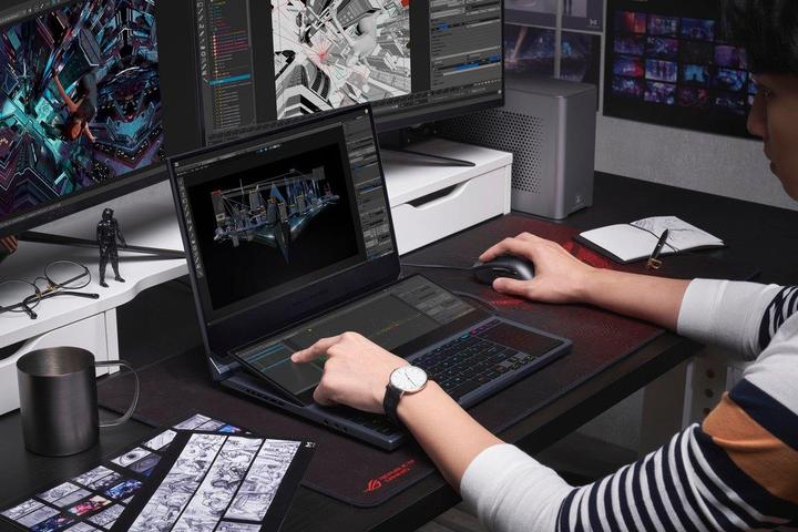 Image du produit ASUS ROG Zephyrus Duo 15 (15.60", Core i9-10980HK, 32 Go, 2000 Go, CH)