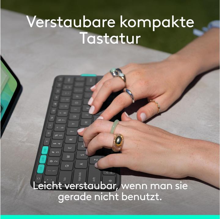 Immagine prodotto Logitech Flip Folio (CH, iPad Pro 13 2024 (M4), iPad Air 13 2024 (M2), iPad Air 13 2025)