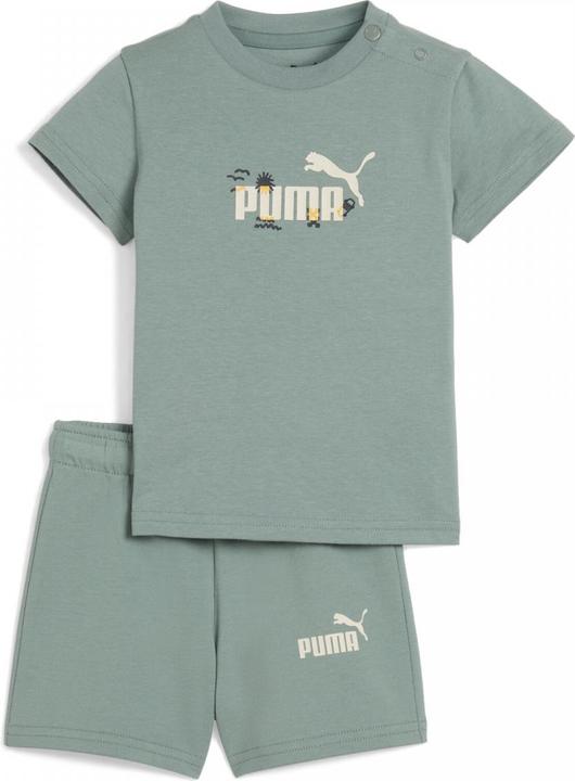 Actual product image Puma MINICATS SANDY ADVENTURES Tee and Shorts Set INF (62)