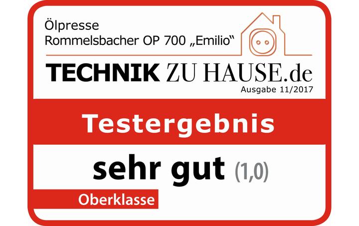 Produktbild Rommelsbacher OP 700 Ölpresse