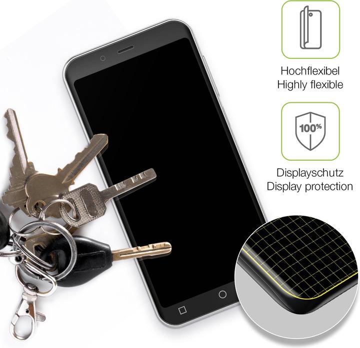 Actual product image Dipos Full Cover Screen Protector Matte (1 Piece, Emporia Smart)