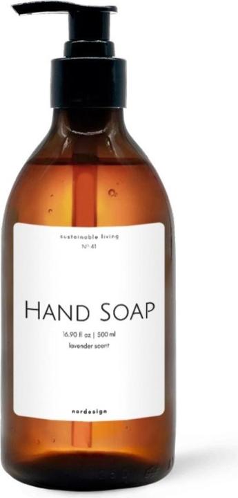 Produktbild Nordesign Handseife Lavendelaroma 500ml, Weisses Etikett (Flüssigseife, 500 ml)