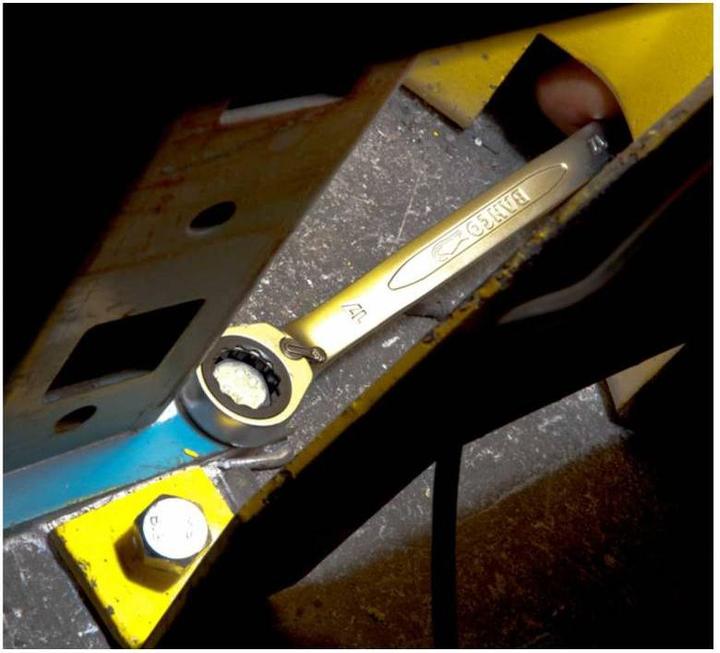 Immagine prodotto Bahco Chiave ad anello a cricchetto da 17 mm, cromata, 226 mm (17 mm)