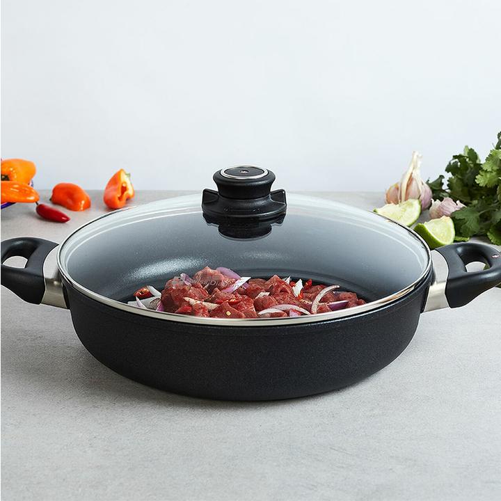 Image du produit Swiss Diamond Schmorkasserole (28 cm, Casserole, Fonte d'aluminium)