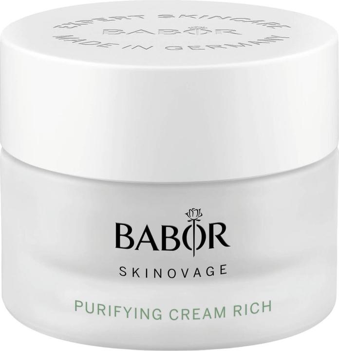 Babor SKINOVAGE - Purifying Cream Rich Oily Acne-Prone Skin (50 ml, 24h Creme)