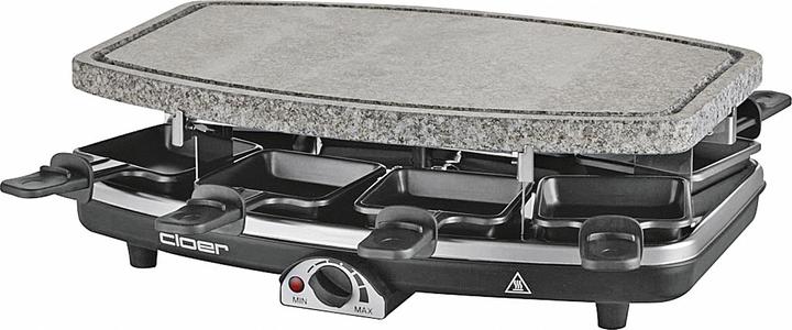 Cloer Raclette grill natural stone 6430