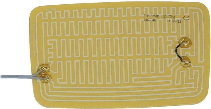 Actual product image Thermo Tech Polyester heating foil 12 V 30 W (L x W) 246 mm x 146 mm (Heating foil)