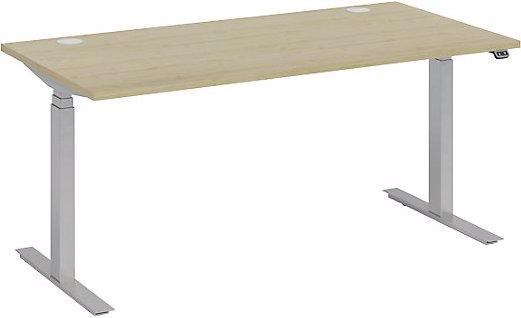 Immagine prodotto FM Büromöbel Scrivania BOTTOM-UP argento (1600 x 800 x 620 mm)