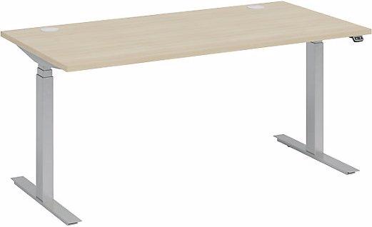 Produktbild FM Büromöbel Schreibtisch BOTTOM-UP silver