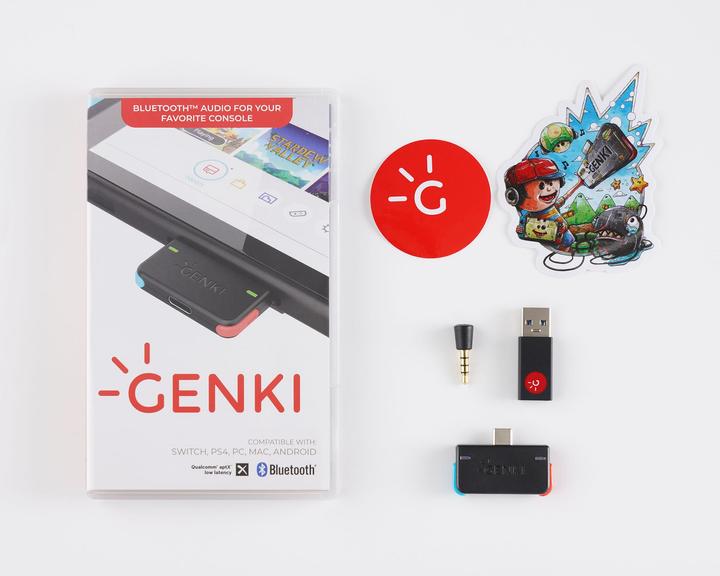 Immagine prodotto Genki Adattatore audio Bluetooth (Trasmettitore e ricevitore)