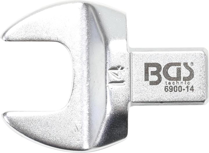 BGS Einsteck-Maulschlüssel 14 mm Aufnahme 9 x 12 mm (14 mm)