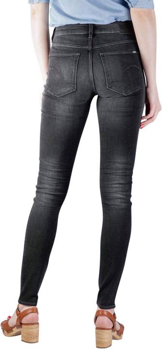 Produktbild G-Star 3301 High Skinny Jeans Superstretch worn in coal (W34/L32)