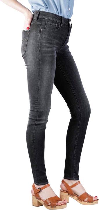 Produktbild G-Star 3301 High Skinny Jeans Superstretch worn in coal (W34/L32)
