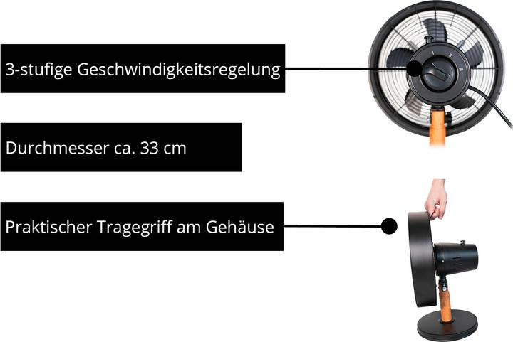 Produktbild Unold 86715 Tischventilator