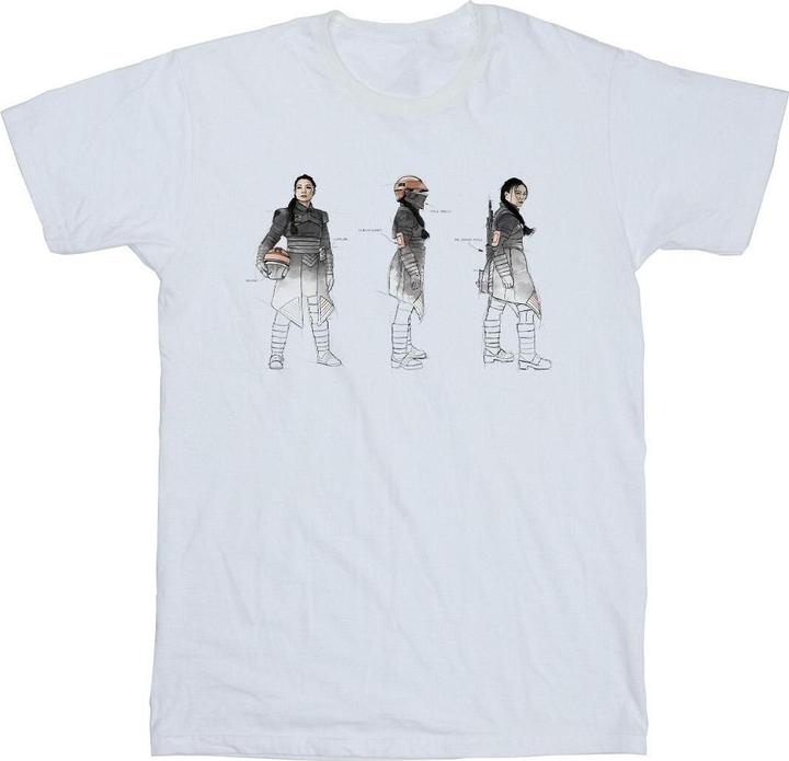 Star Wars The Book Of Boba Fett Fennec Painted Concept TShirt (L)