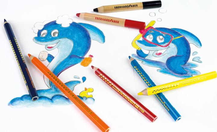 Produktbild EberhardFaber Buntstifte BIG WINNER (Mehrfarbig, 96 x)
