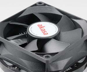 Produktbild Akasa Dual Socket Low Noise PWM CPU-Kühler für 775/115X (53 mm)