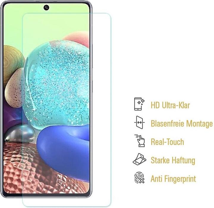 Produktbild Protectorking 6x Premium Displayschutzfolie 3D KLAR (6 Stück, Samsung Galaxy A71)