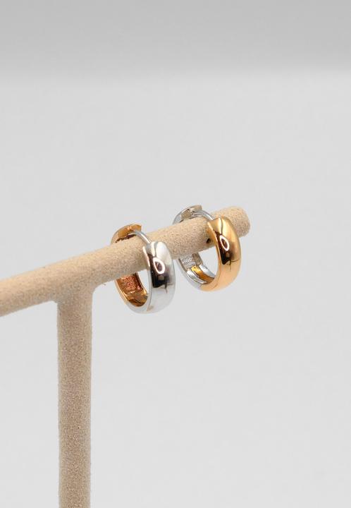 Actual product image Muau Creoles (750/18 K Gold)