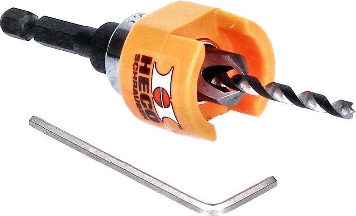 Actual product image Heco Decking drill 5 mm HSS with countersunk head and stop for wood ( 47375 ) (4 mm)