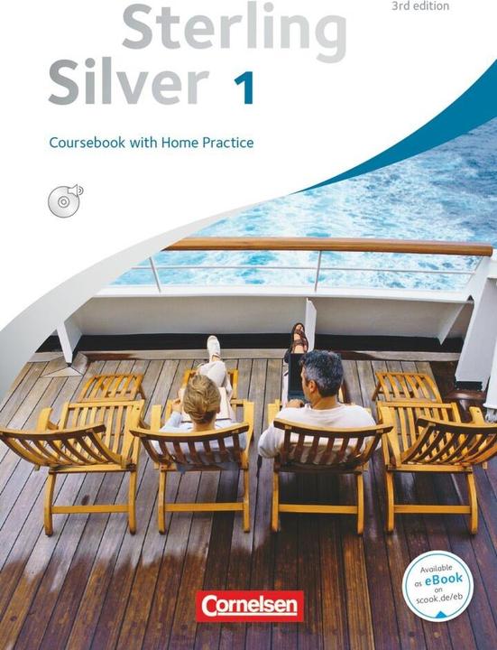 Actual product image Sterling Silver 1. 3rd edtion. Coursebook with Home Practice (German, English, John Stevens, 2016)