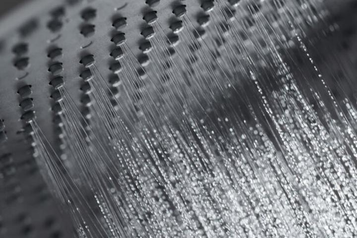 Immagine prodotto hansgrohe Soffione Rainfinity a 3 getti con braccio doccia : Colore - nero spazzolato cromo/grafite (3 Tipi di raggi, 28.10 l/min)