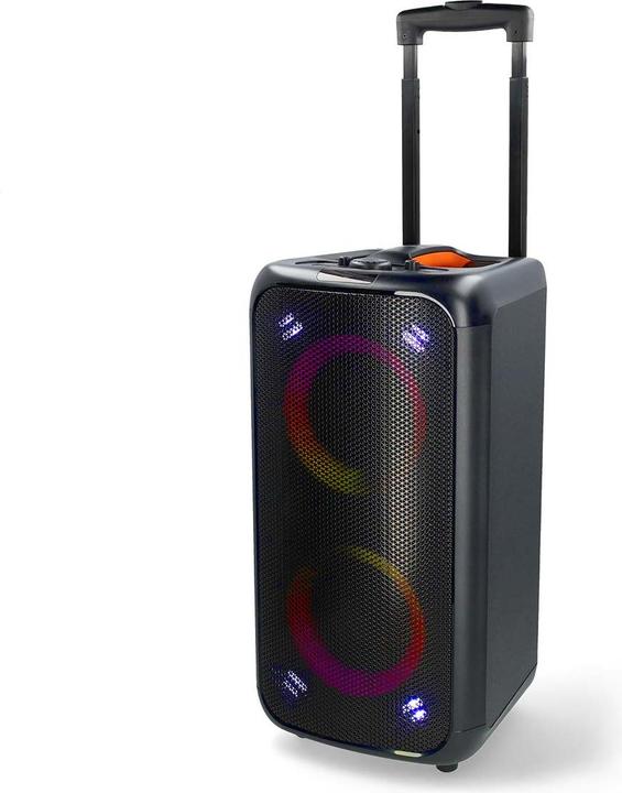 Produktbild Nedis Bluetooth®-Party-Lautsprecher | max. Batteriespielzeit: 5 Std | 240 W | Tragegriff | Partylich (5 h)