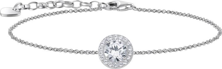 Produktbild Thomas Sabo Armband mit Halo-Anhänger und weissen Steinen (16 cm, 925er Silber)
