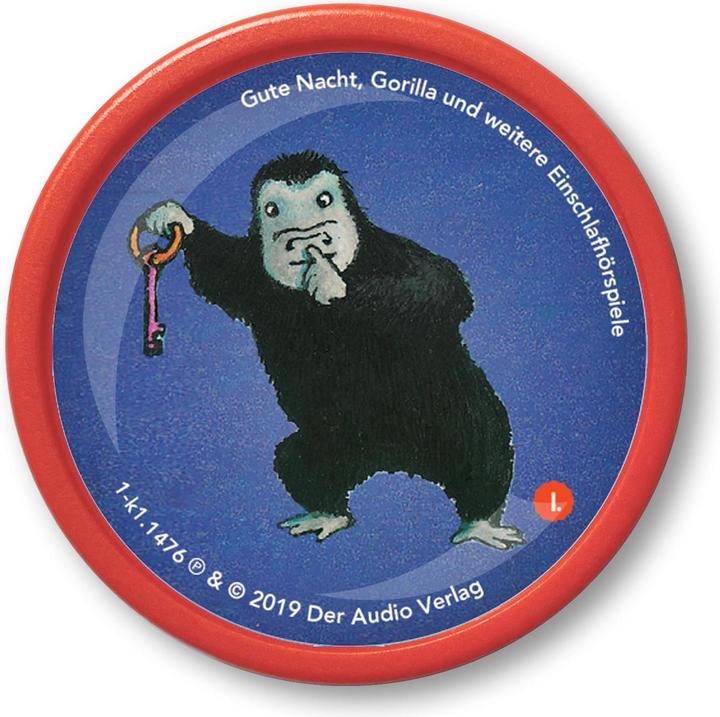 Produktbild Kekz Gute Nacht, Gorilla, 1 Audio-Chip (Deutsch)