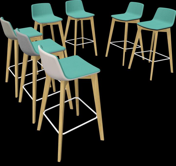 Image du produit Narbutas Tabouret de bar Twist & Sit